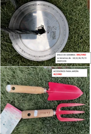 Disco de siembra Nodet Gougis VLA 206