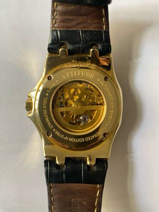 Reloj ATTITUDE Automático Oro Negro
