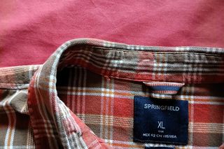 Camisa cuadros Springfield Talla XL