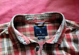 Camisa cuadros Springfield Talla XL