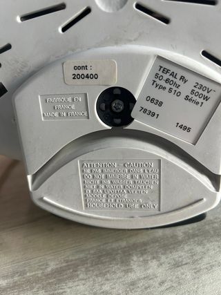 Máquina para hacer hamburguesas Tefal