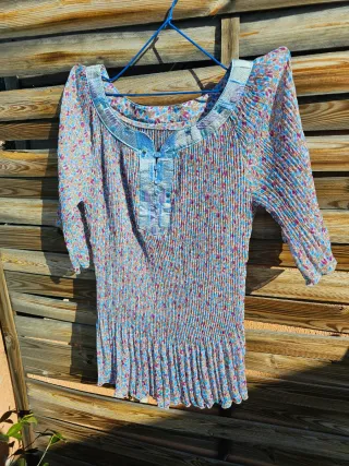 Blusa manga 3/4 estampada