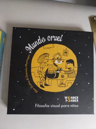 Lote de dos juegos de filosofía visual para niños