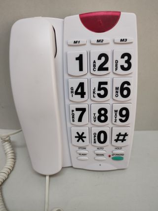 Teléfono Fijo Teclas Grandes Eurotel