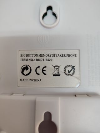 Teléfono Fijo Teclas Grandes Eurotel