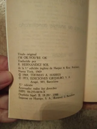 Yo estoy bien, tu estás bien