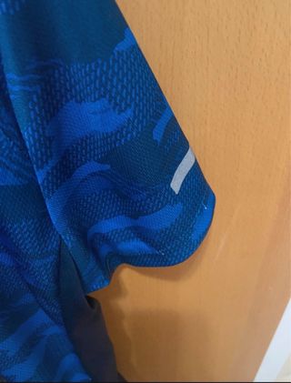 Conjunto Ciclismo Azul Camuflaje
