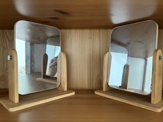 Espejos de madera y cristal