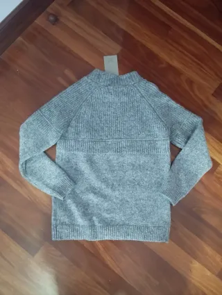 Jersey Zara Gris 10 Años sin estrenar