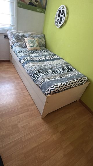 Diván cama nido con 2 colchones