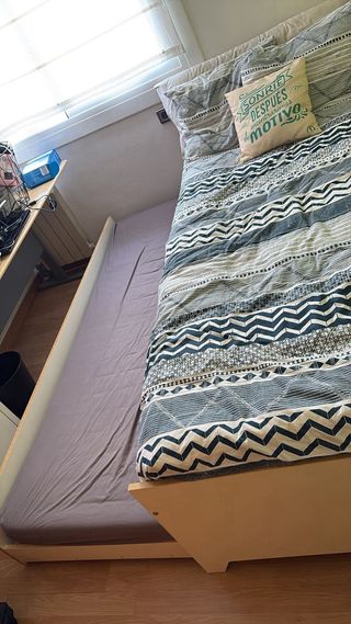 Diván cama nido con 2 colchones