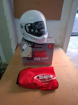 CASCO INTEGRAL SH 800 HELMETS PURE SHIRO TALLA M