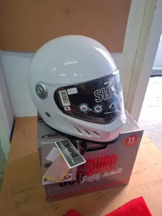 CASCO INTEGRAL SH 800 HELMETS PURE SHIRO TALLA M