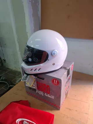 CASCO INTEGRAL SH 800 HELMETS PURE SHIRO TALLA M