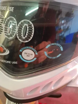 CASCO INTEGRAL SH 800 HELMETS PURE SHIRO TALLA M