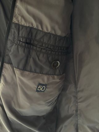 Americana plumífero Seventy negra