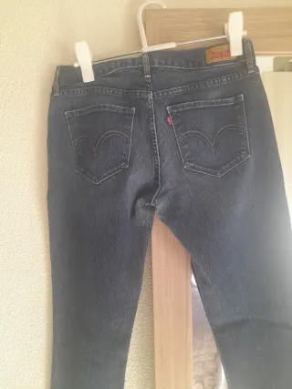 Jeans Levi's 524 Skinny Azules talla x28 l32