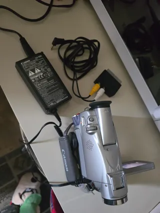 Videocamera Canon Blu/Argento