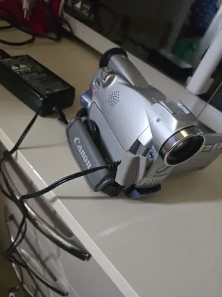 Videocamera Canon Blu/Argento