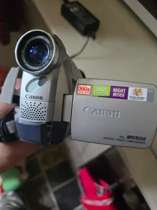 Videocamera Canon Blu/Argento