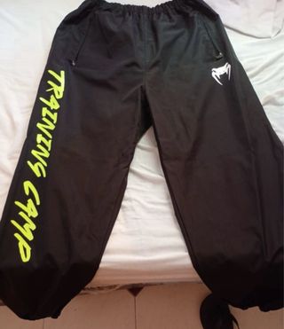 Chándal Sauna Venum Training Camp Negro/Verde