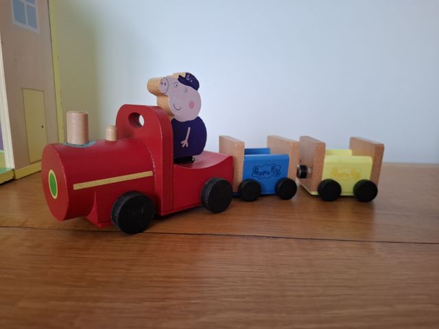 Lote Juguetes de madera de Peppa Pig