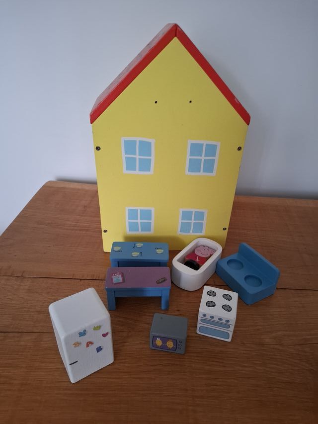 Lote Juguetes de madera de Peppa Pig