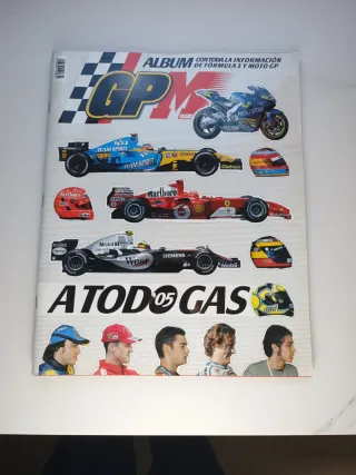 Álbum Marcapáginas GP 2005 Fórmula 1 y Moto GP