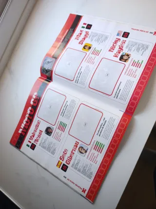 Álbum Marcapáginas GP 2005 Fórmula 1 y Moto GP