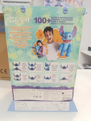 Muñeco Stitch Real FX Disney TTC29000