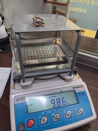 Anillo Oro 18K bicolor