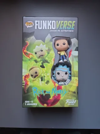 Funkoverse Rick and Morty Juego Estrategia