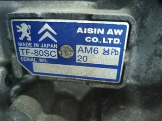 CAJA CAMBIOS PEUGEOT 407 SW XFV 20GH07