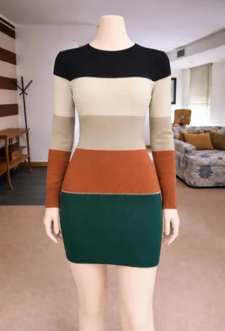 VESTIDO DE PUNTO TALLA M/L