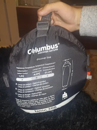 Saco de dormir 0 grados Columbia