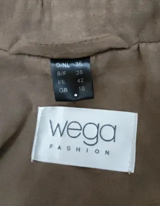 Abrigo beige/marrón