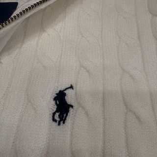Jersey Polo Ralph Lauren Blanco Cable Knit