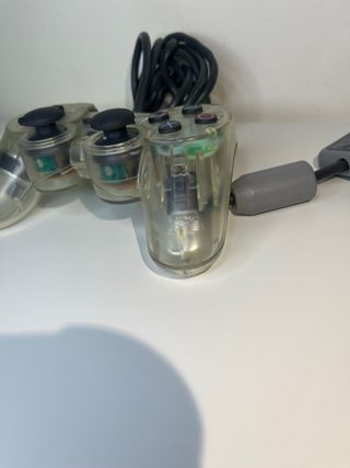 Controller Sony PS2 Trasparente