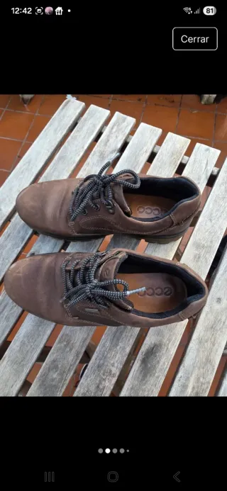 Zapatos hombre Gore-Tex marrones