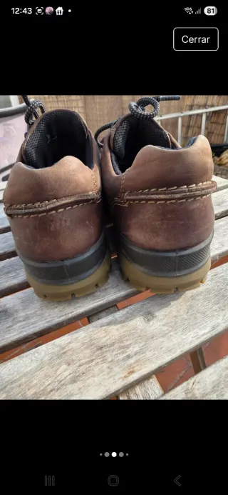 Zapatos hombre Gore-Tex marrones