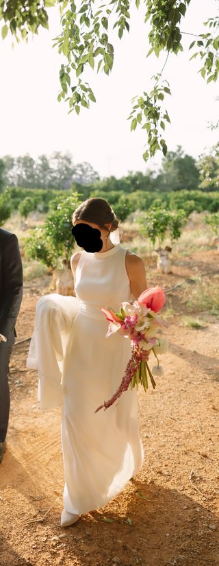 Vestido de Novia Rosa Clará Marcela