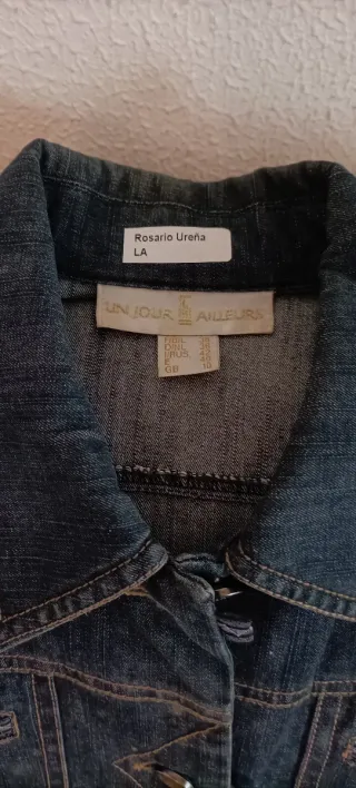 Cazadora vaquera azul