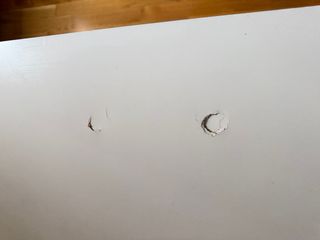 Escritorio MALM Blanco Ikea 140x65 cm