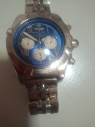 Reloj Breitling Cronógrafo Azul
