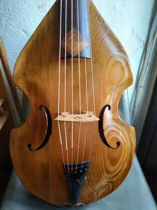 Viola da gamba tenor alemana antigua