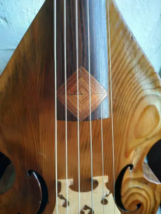 Viola da gamba tenor alemana antigua