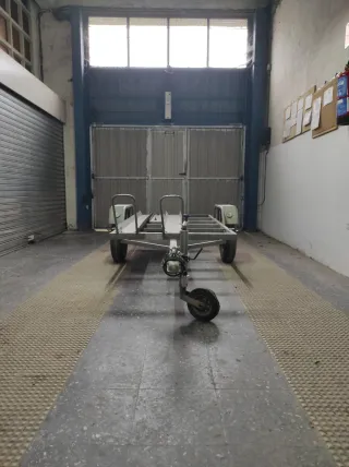 Remolque con documentación para 2 motos