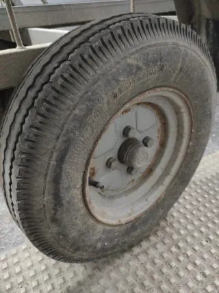 Remolque con documentación para 2 motos