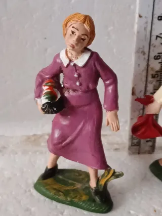 Pastori presepe in plastica