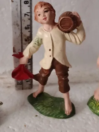 Pastori presepe in plastica